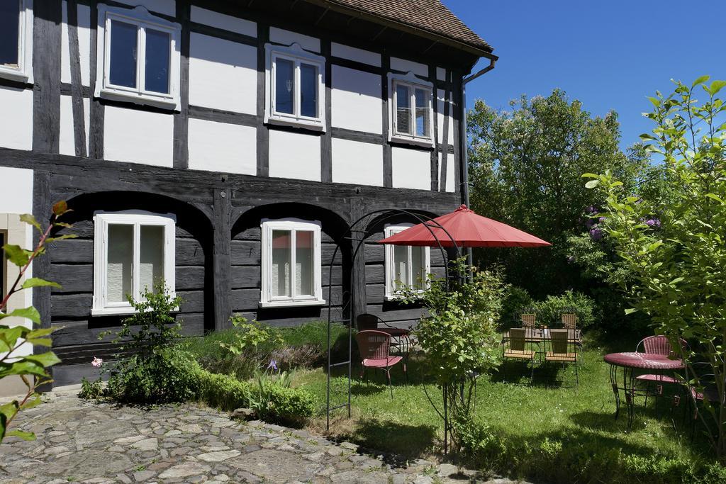 Apartamento Goldberghaus Großschönau Exterior foto