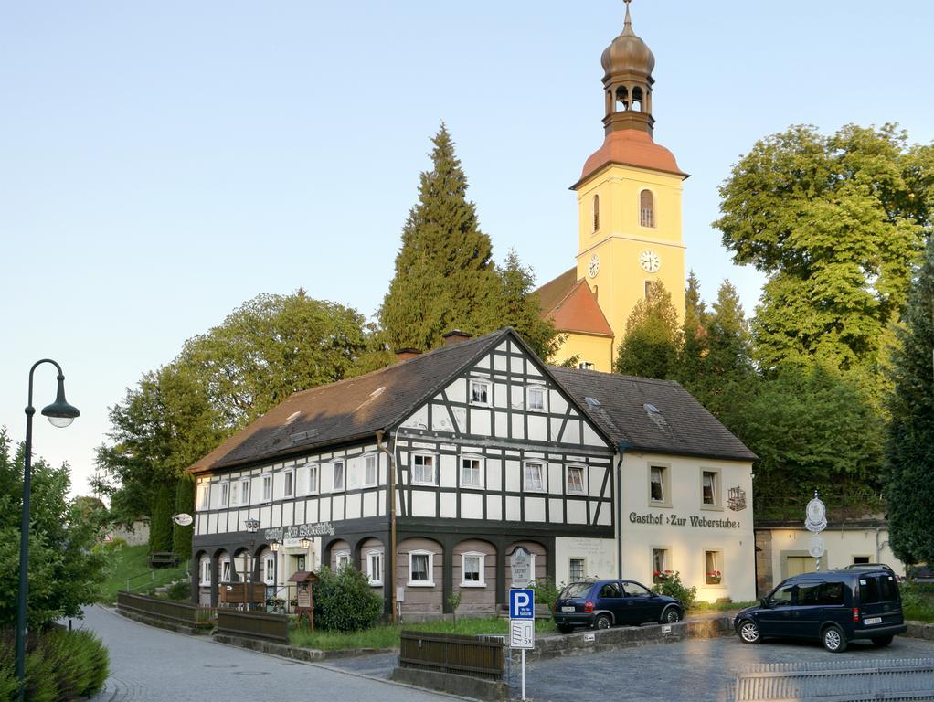 Apartamento Goldberghaus Großschönau Exterior foto